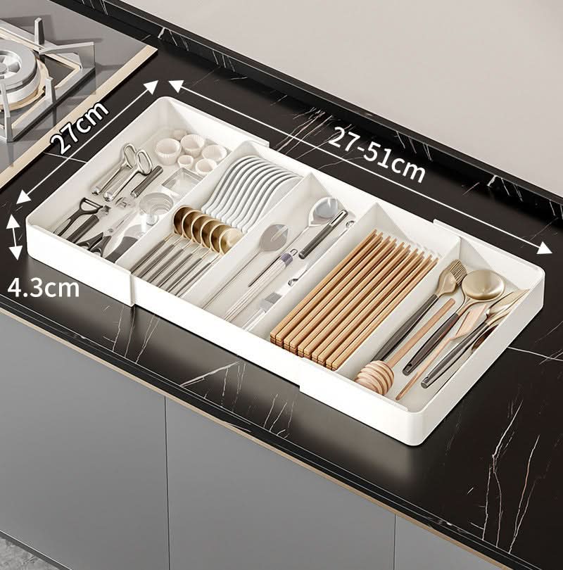 KitchenOrganiser drawer organiser - Flexible & stylish for every drawer