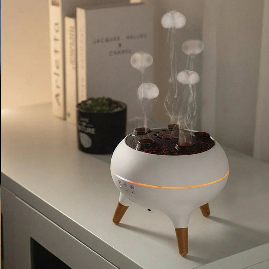 JELLYLUME – Dynamic Jellyfish Humidifier & Aroma Diffuser, Remote Controlled