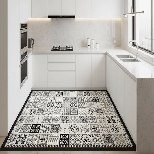 ELEGRA DURAMAT – Waterproof, Non-Slip PVC Kitchen Mat for Home Use