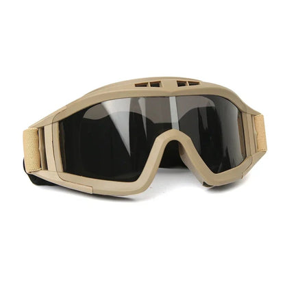 EYEARMOR – Tactical protective glasses with 3 interchangeable lenses for outdoor & sport