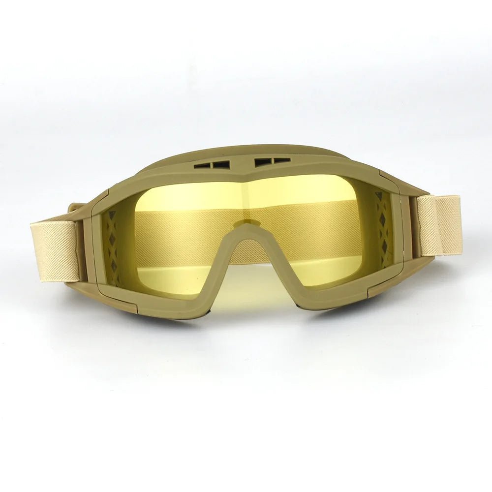 EYEARMOR – Tactical protective glasses with 3 interchangeable lenses for outdoor & sport