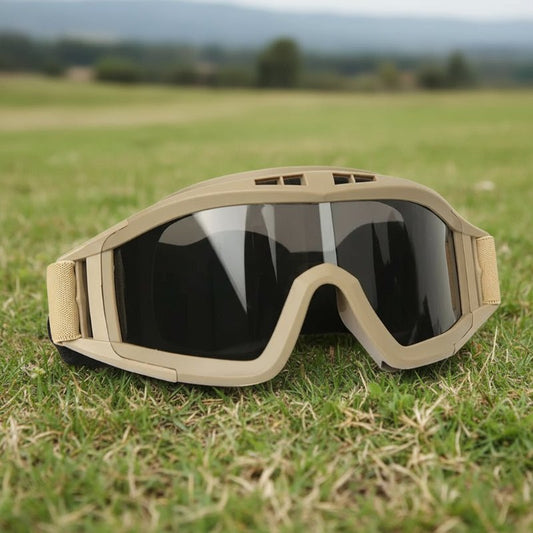 EYEARMOR – Tactical protective glasses with 3 interchangeable lenses for outdoor & sport