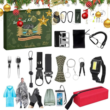 GEARCRAFT 2025 – 24-day survival advent calendar with essential outdoor tools