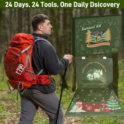 GEARCRAFT 2025 – 24-day survival advent calendar with essential outdoor tools