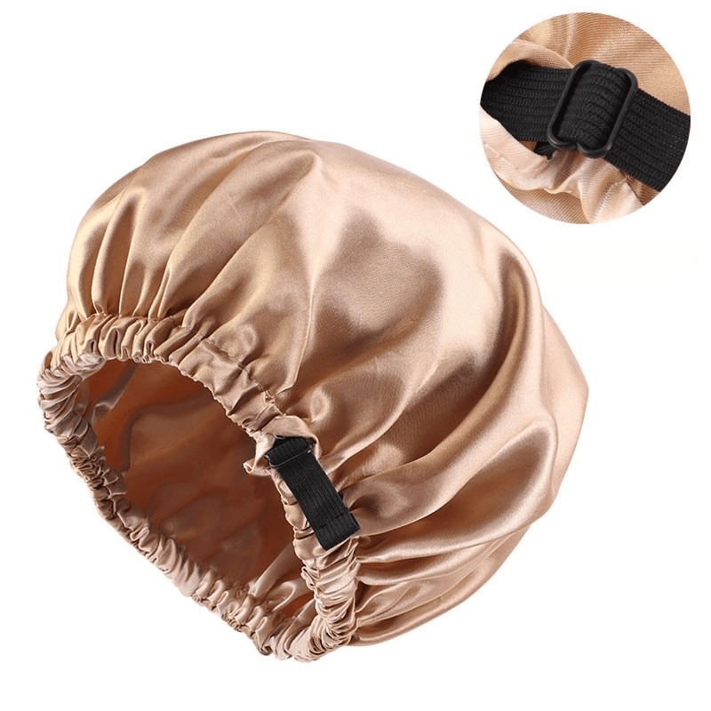 Satinglow - Luxurious satin hair cap for optimum hair protection overnight