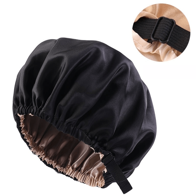 Satinglow - Luxurious satin hair cap for optimum hair protection overnight