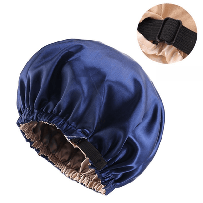 Satinglow - Luxurious satin hair cap for optimum hair protection overnight