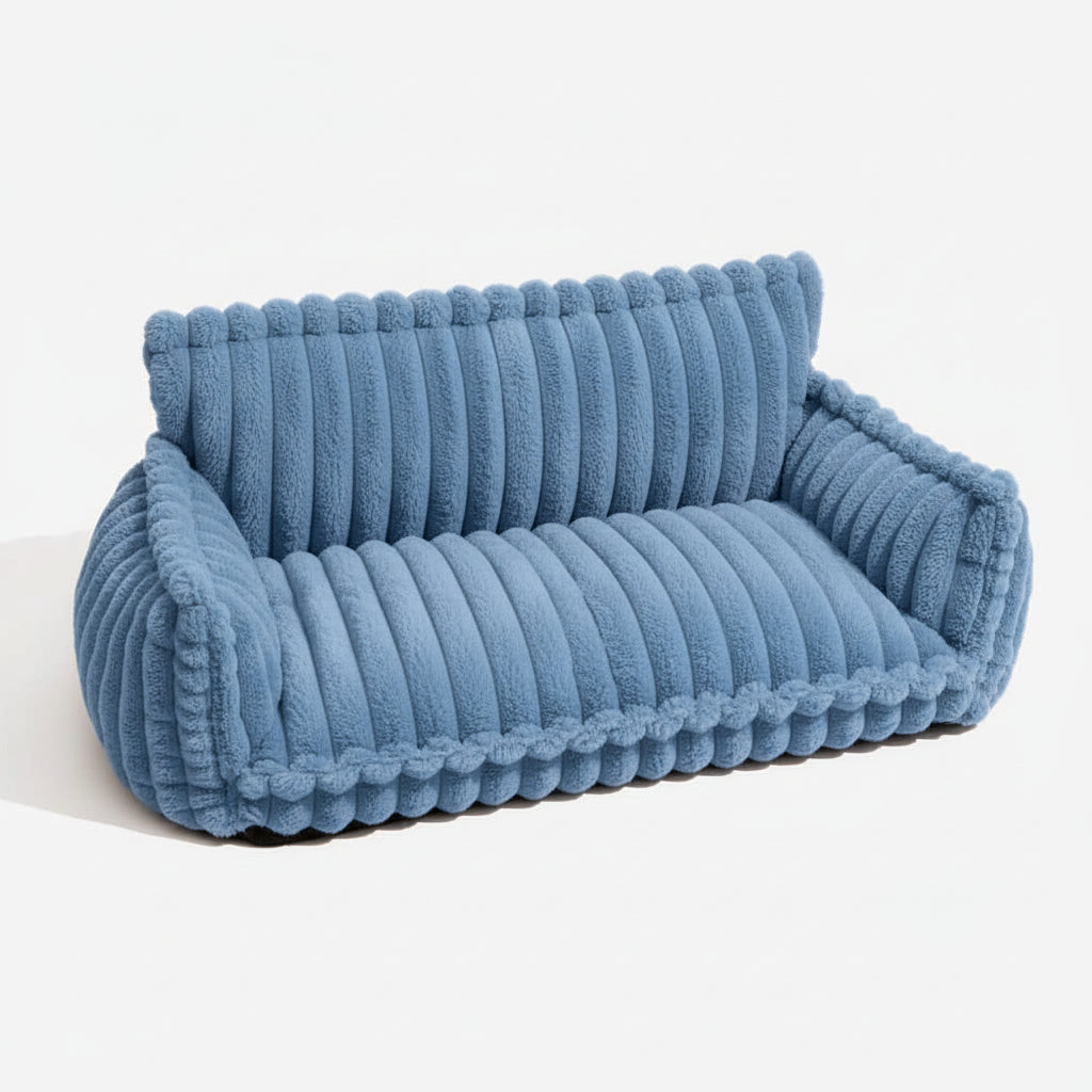 Snoozy Dream - Orthopaedic dog cushion with neck support & fluffy comfort