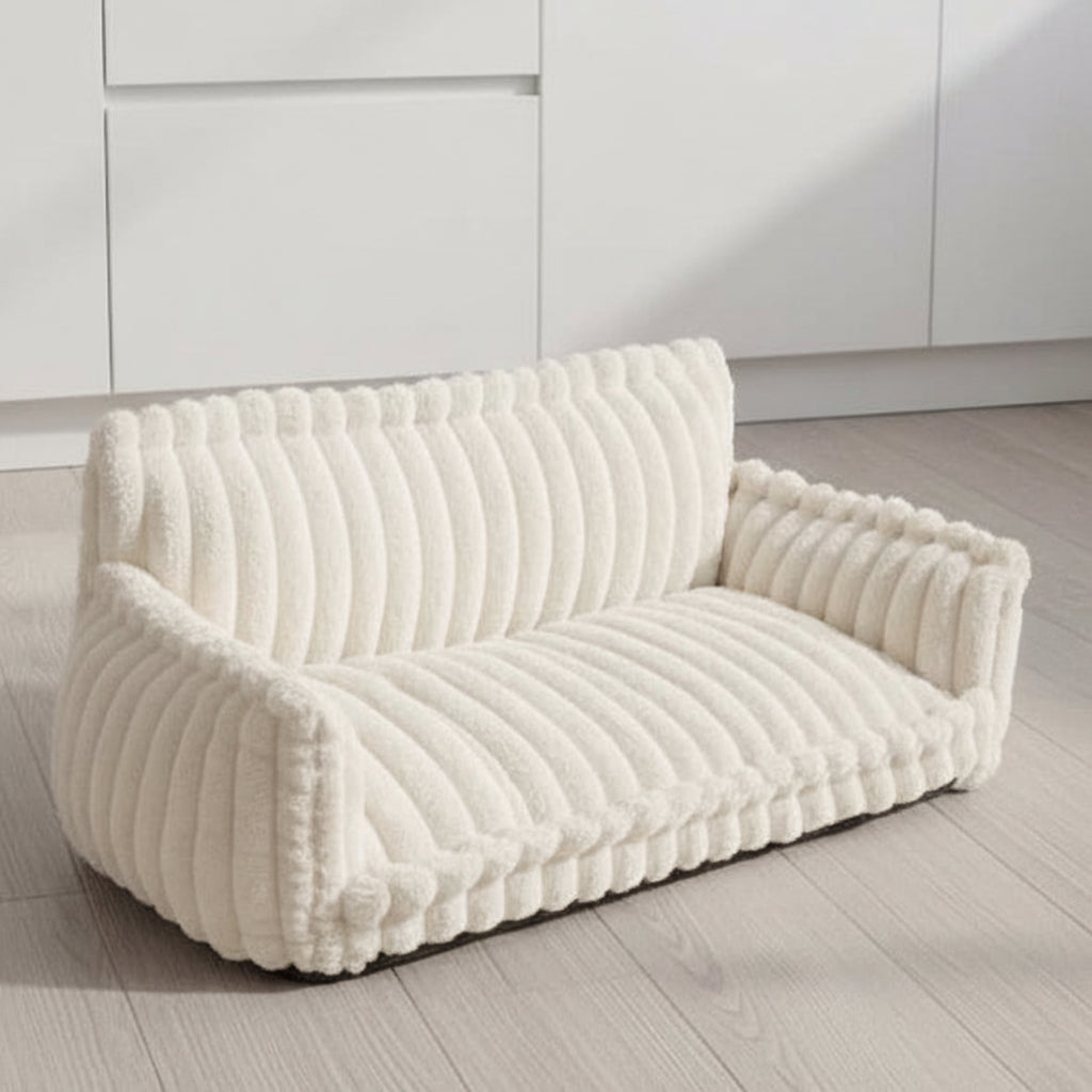 Snoozy Dream - Orthopaedic dog cushion with neck support & fluffy comfort