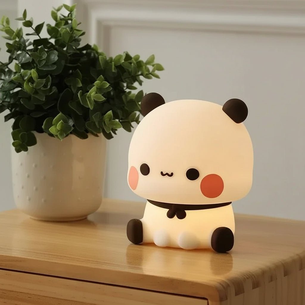 PANDADREAM – Cute LED Panda Night Light for Relaxing Bedrooms