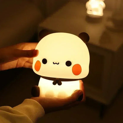 PANDADREAM – Cute LED Panda Night Light for Relaxing Bedrooms