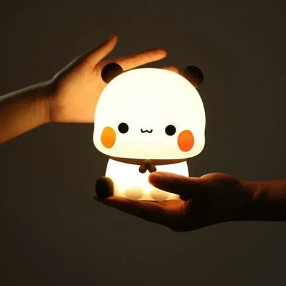 PANDADREAM – Cute LED Panda Night Light for Relaxing Bedrooms