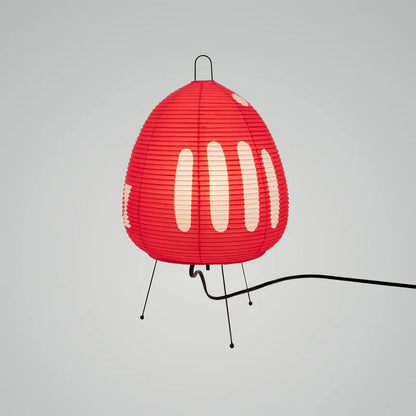 RETROPAPER – Warm Rice Paper Table Lamp with Classic Retro Silhouette