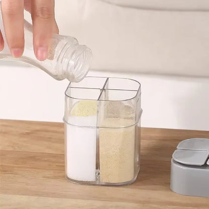 PATHSPICE – Compact and sturdy 4-in-1 travel spice dispenser for camping meals