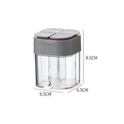 PATHSPICE – Compact and sturdy 4-in-1 travel spice dispenser for camping meals