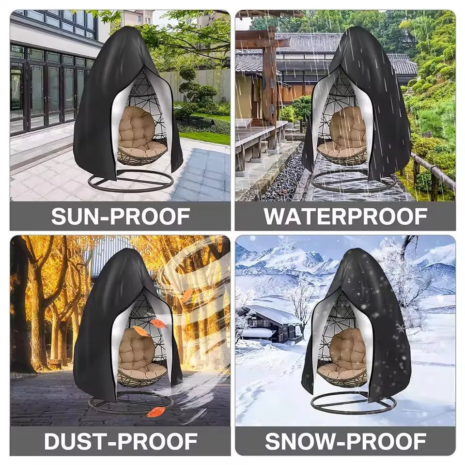 HANGCOVER – Waterproof All-Weather Cover for Hanging Chairs Outdoors