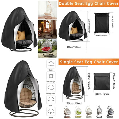 HANGCOVER – Waterproof All-Weather Cover for Hanging Chairs Outdoors