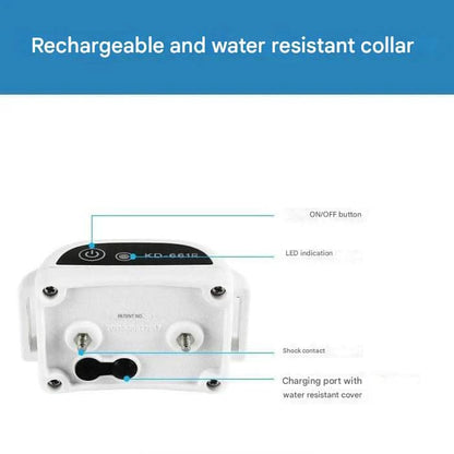 FETCHGUARD – Wireless Pet Fence with Sound & Vibration Warnings