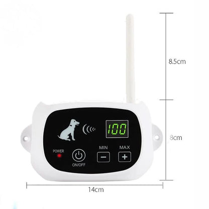FETCHGUARD – Wireless Pet Fence with Sound & Vibration Warnings