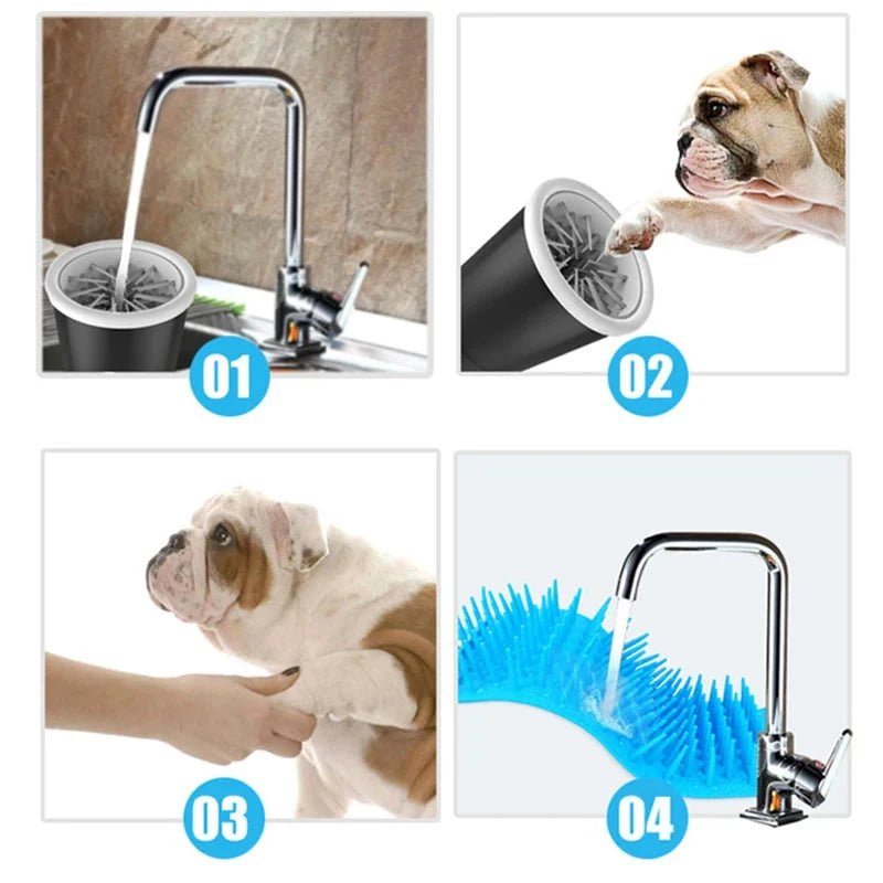 PETFLOW – Electric Paw Cleaner for Effortless Cleaning