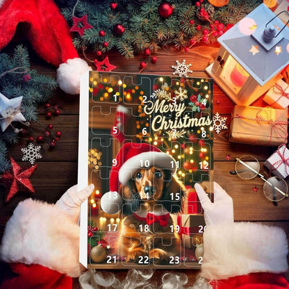 WUFFJOY – 24-day Advent calendar with dachshund theme for animal lovers