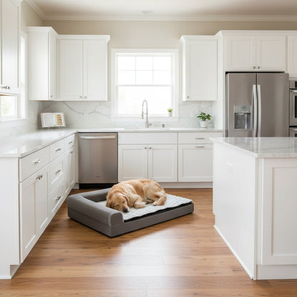 PAWZONE – L-shaped Orthopedic Foam Dog Bed