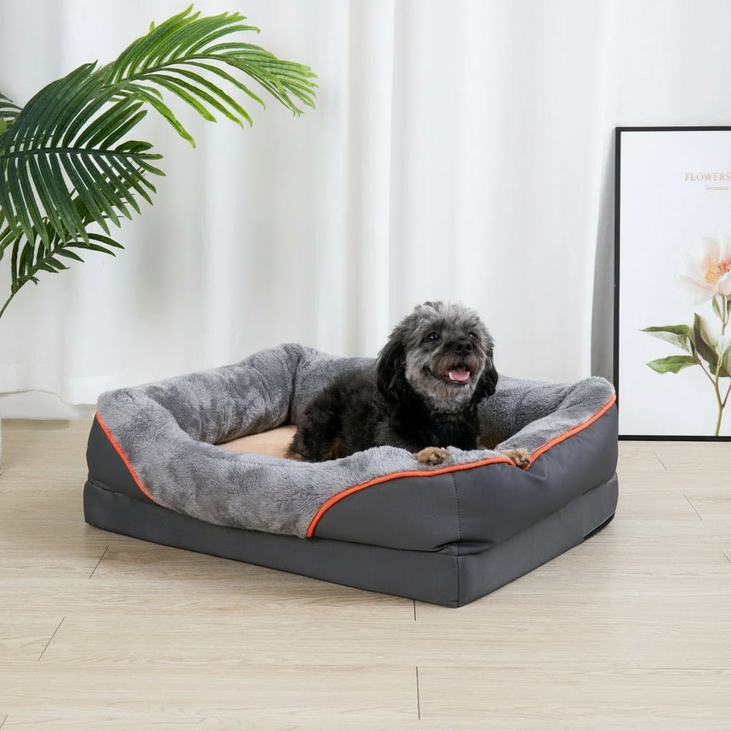 BOLSTERLOFT – Orthopedic Dog Bed with Padding and Non-Slip Bottom
