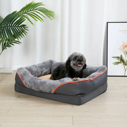 BOLSTERLOFT – Orthopedic Dog Bed with Padding and Non-Slip Bottom