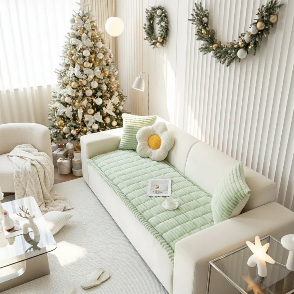 FLANNEL LUXURY – Sofa cover with plush comfort and elegance