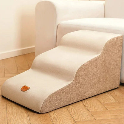FURASCEND – Pet Bed Step Ladder with Non-Slip Steps for Small Dogs and Cats