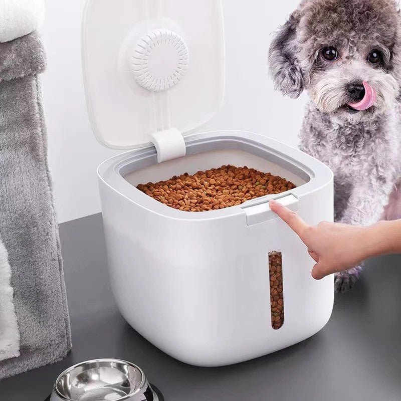 PAWBOX – Sealed Storage Container for Dog Food with Measuring Cup