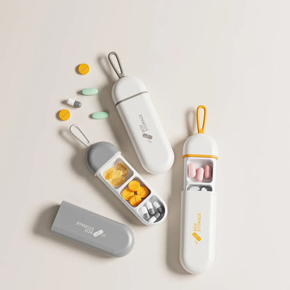 MEDIPORT – Pocket Travel Pillbox in Case with Compact Size