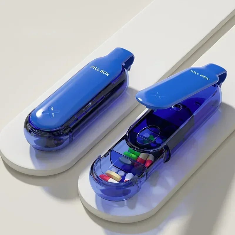MEDIPORT – Pocket Travel Pillbox in Case with Compact Size