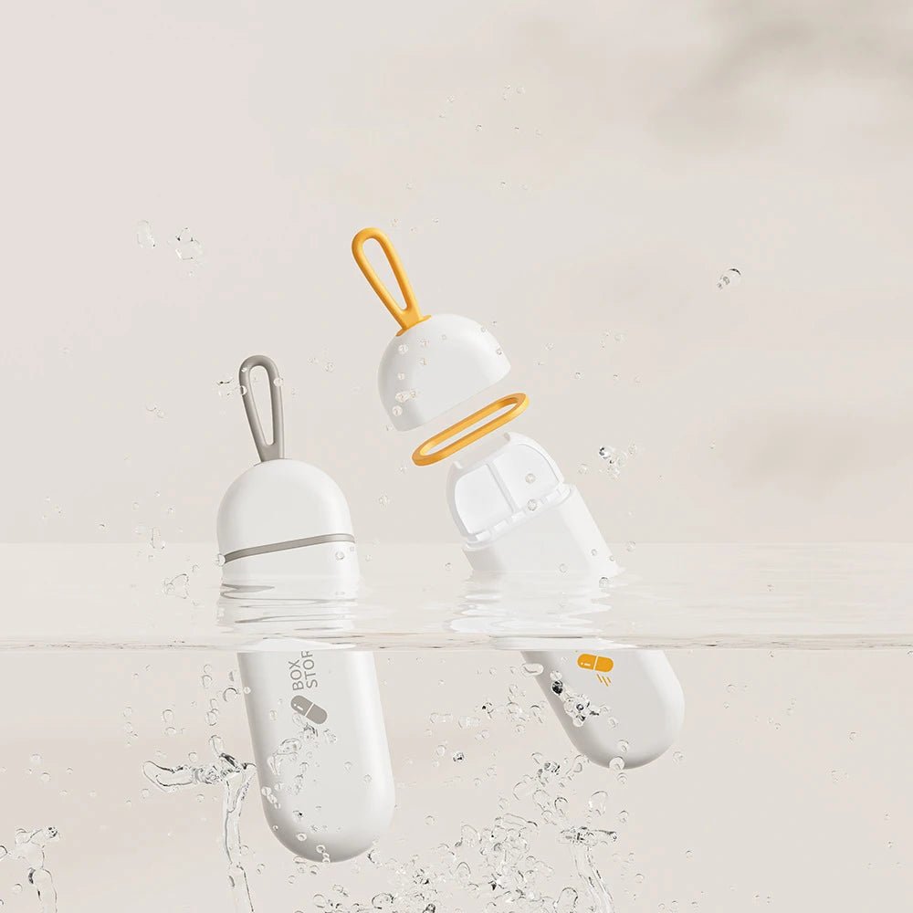 MEDIPORT – Pocket Travel Pillbox in Case with Compact Size