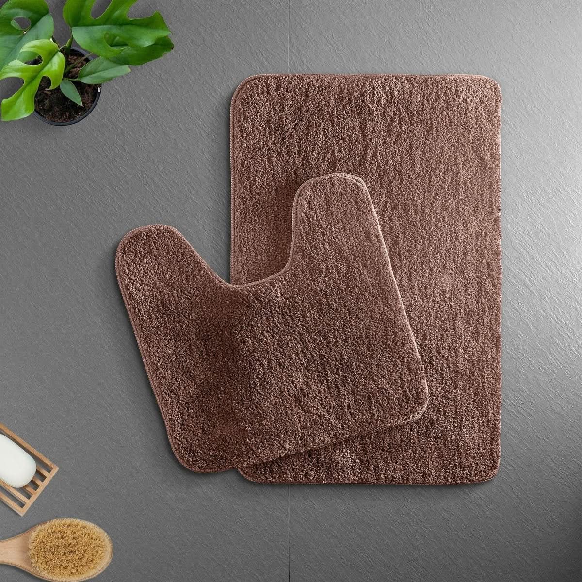 Softura ComfortMat | Fluffy Microfiber Bath Mat | Quick Drying & Non-Slip | Luxurious Bath Rug for Home