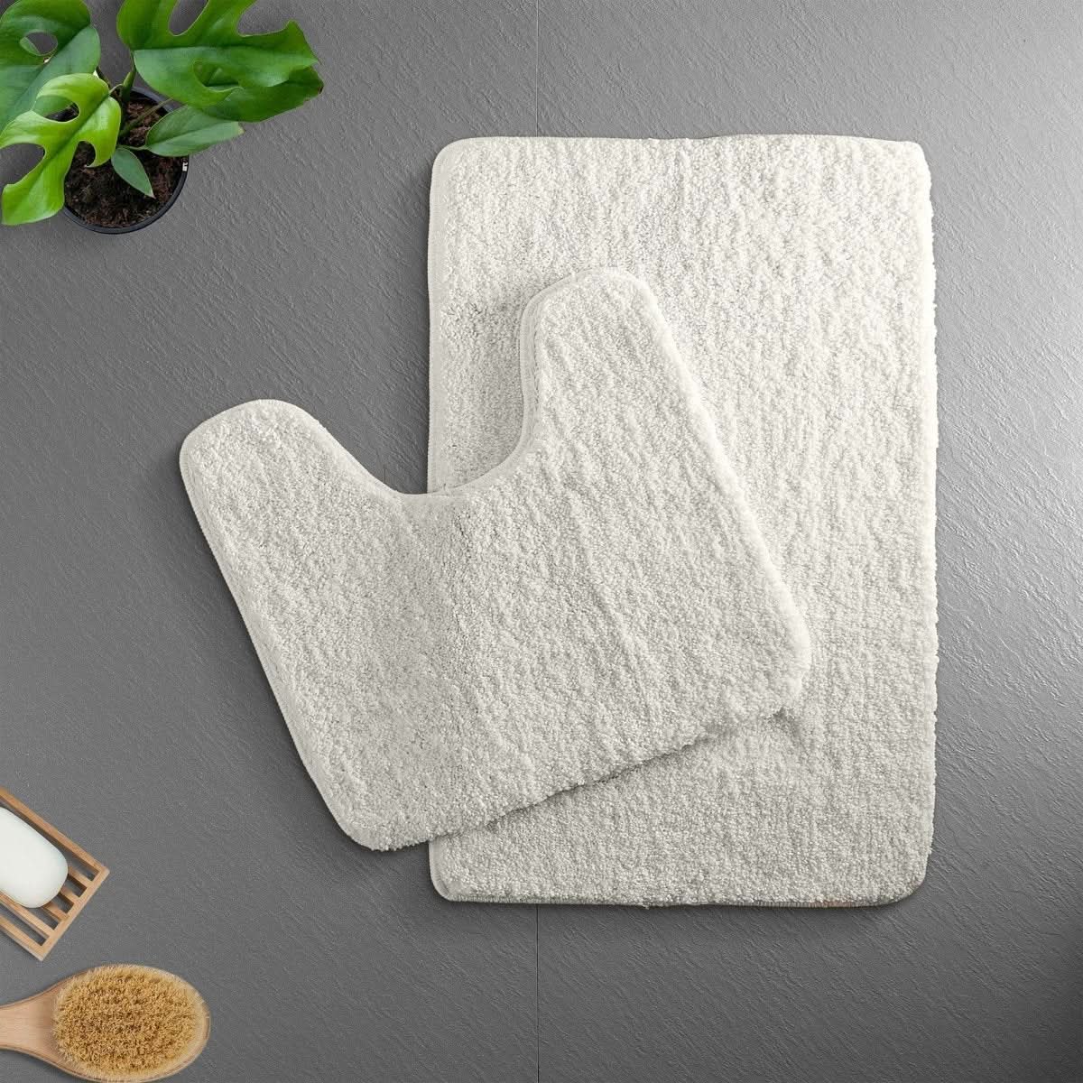 Softura ComfortMat | Fluffy Microfiber Bath Mat | Quick Drying & Non-Slip | Luxurious Bath Rug for Home