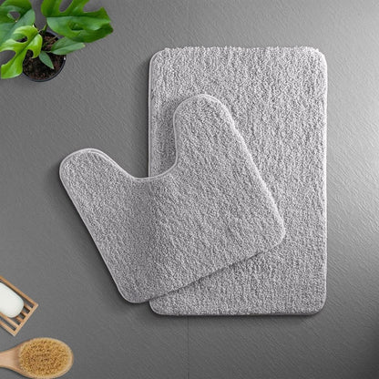 Softura ComfortMat | Fluffy Microfiber Bath Mat | Quick Drying & Non-Slip | Luxurious Bath Rug for Home