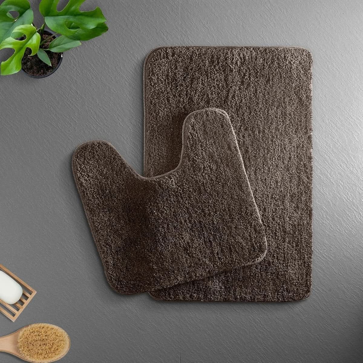 Softura ComfortMat | Fluffy Microfiber Bath Mat | Quick Drying & Non-Slip | Luxurious Bath Rug for Home