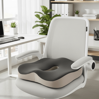 PINEALIGN – Office seat cushion with memory foam lumbar support