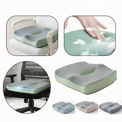 PINEALIGN – Office seat cushion with memory foam lumbar support