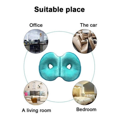 RELAXSEAT – Orthopedic Foam Seat Cushion for Back Comfort and Tailbone Care