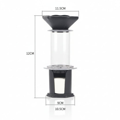PRESSNOVA – Portable French Press Coffee Maker with Durable