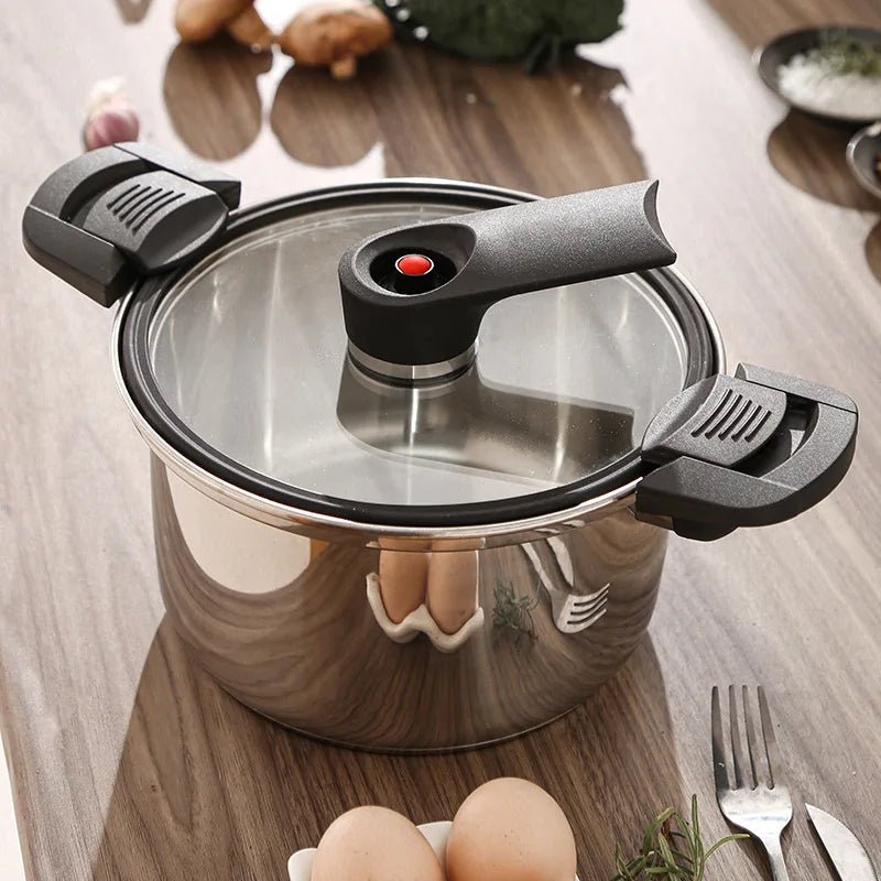 MULTICOOK – Stainless Steel Micro Steam Pressure Cooker for Soups & Stews
