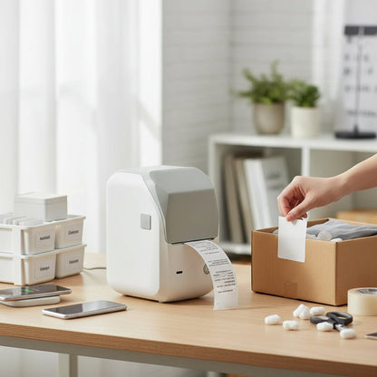 BLUETAG – Bluetooth Label Printer Without Ink for Fast Thermal Printing