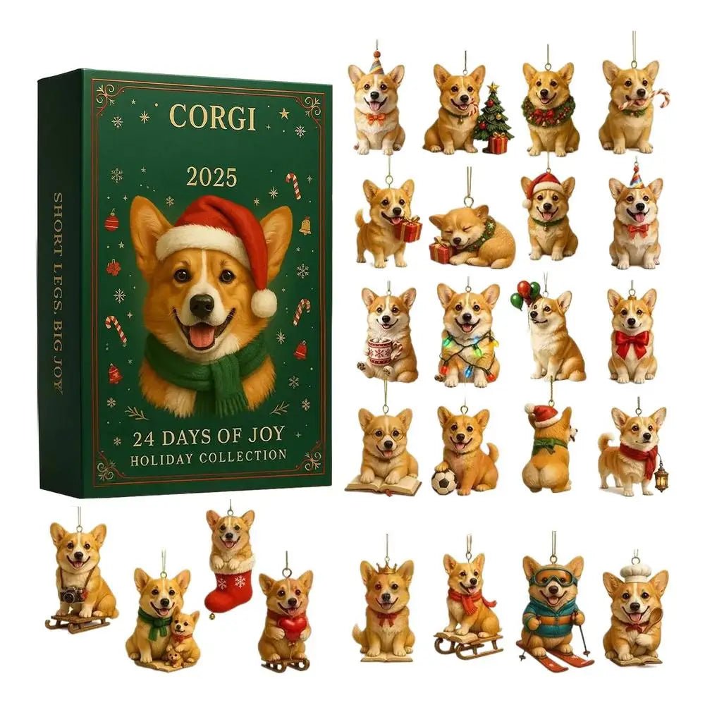 PAWCOUNT – Cute Puppy Advent Calendar with 24 Surprises for Festive Joy & Gifts