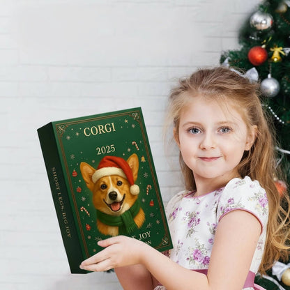 PAWCOUNT – Cute Puppy Advent Calendar with 24 Surprises for Festive Joy & Gifts