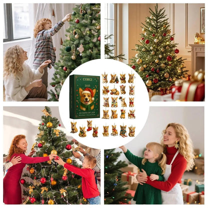 PAWCOUNT – Cute Puppy Advent Calendar with 24 Surprises for Festive Joy & Gifts
