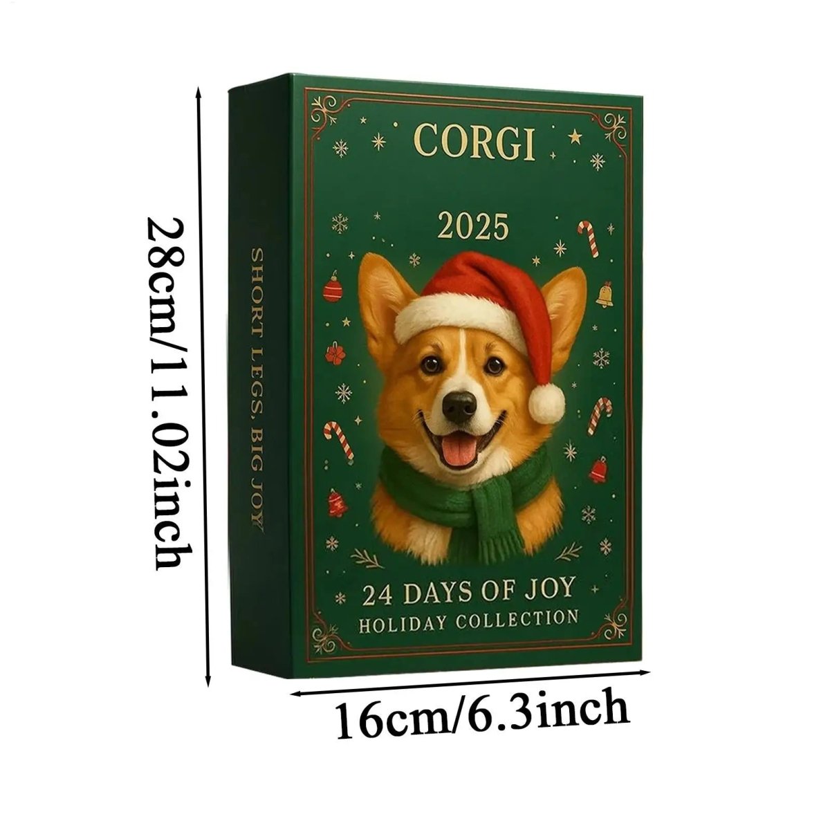 PAWCOUNT – Cute Puppy Advent Calendar with 24 Surprises for Festive Joy & Gifts