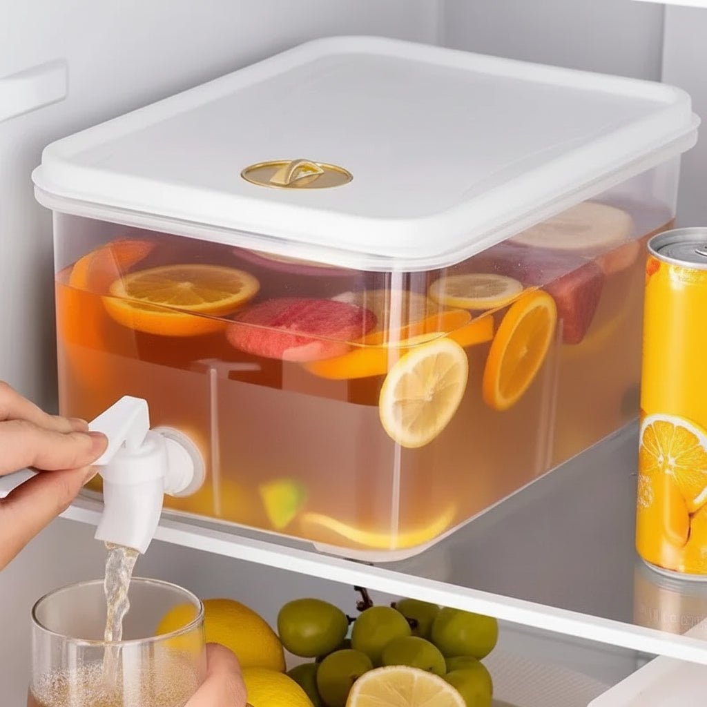 FLOWEASE – 5L Cold Water Dispenser with Leak-Proof Easy-Pour Tap