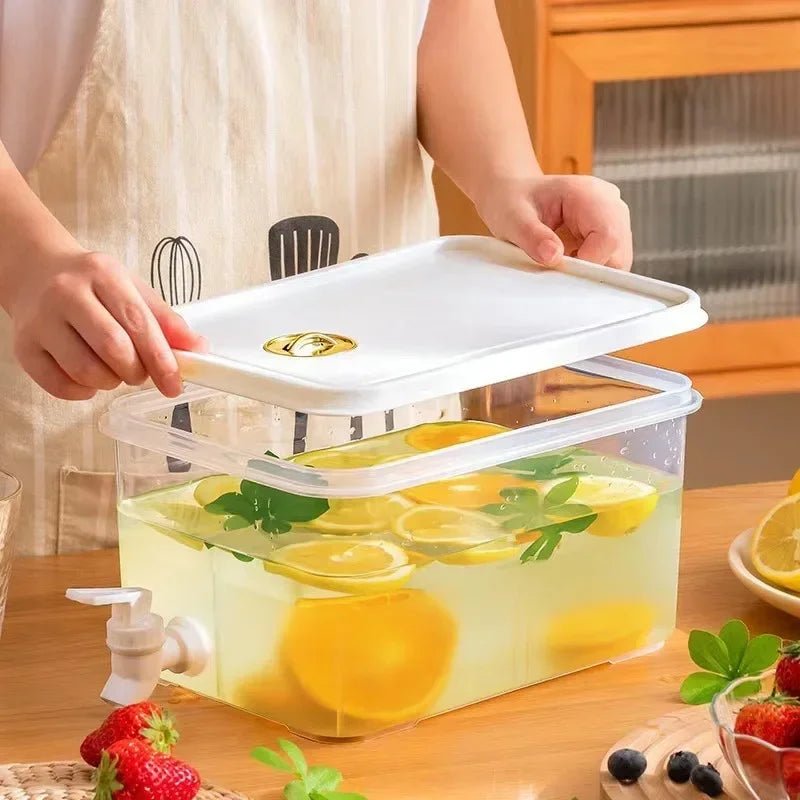 FLOWEASE – 5L Cold Water Dispenser with Leak-Proof Easy-Pour Tap